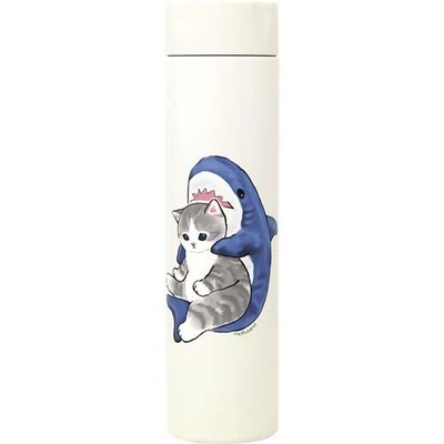 【ねこ雑貨 ランチグッズ】水筒 ステンレスボトル　モフサンド ポケミニボトル　鮫図鑑　180mL