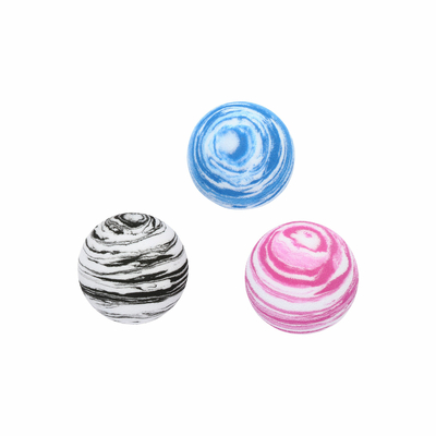 【猫のおもちゃ】ループライト　マーブルボール　１個