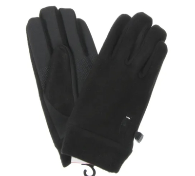 【ねこ雑貨 服飾雑貨】手袋 冬物防風手袋　猫刺繍 ブラック