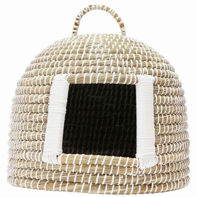 【猫の遊具】猫ベッド＆ハウス　にゃんこのちぐら　夢