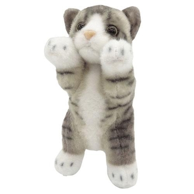 【ねこ雑貨 ぬいぐるみ】猫のぬいぐるみ　たっちぃZOOにゃんこmini　キジ白
