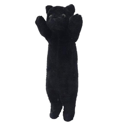 【ねこ雑貨 ぬいぐるみ】猫のぬいぐるみ　たっちぃZOOにゃんこぷち　クロ　黒猫