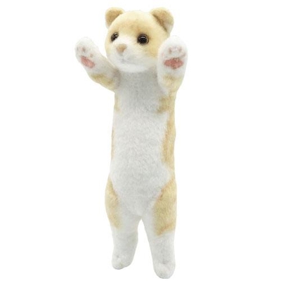 【ねこ雑貨 ぬいぐるみ】猫のぬいぐるみ　たっちぃZOOにゃんこぷち　スコティッシュフォールド レッドタビー