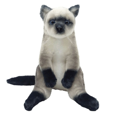 【ねこ雑貨 ぬいぐるみ】猫のぬいぐるみ　すわっちぃZooにゃんこ　シャム猫