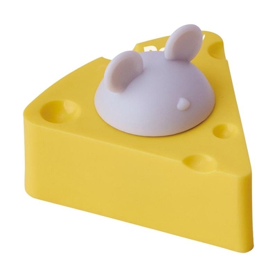 【猫のおもちゃ】キャットニップボール　ぺろぺろキャットニップTOY チーズ　イエロー
