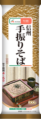 信州手振りそば　３００ｇ×１０袋
