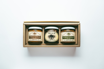 渋皮煮・ジャム2本（中瓶3本）詰め合わせ｜MGセット