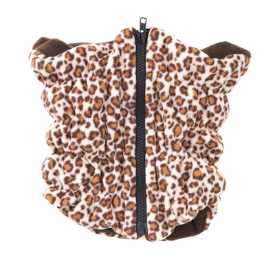 ヒートレイエアーふわもこネックウォーマー　ヒョウ