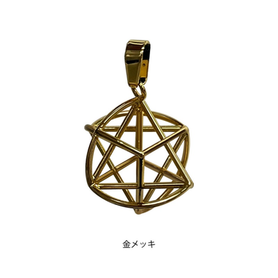 ミスマルノタマネックレストップチャーム サージカルステンレス＋金