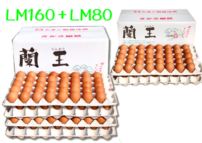 160個入LM玉(バラ)＋80個入LM玉(バラ)