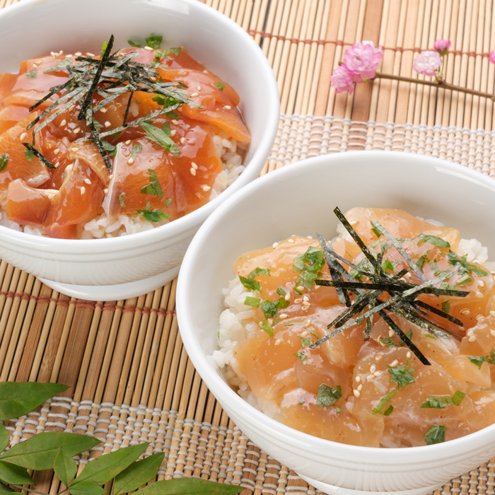 龍馬ぶりと龍馬鯛の漬け丼各３パックセット