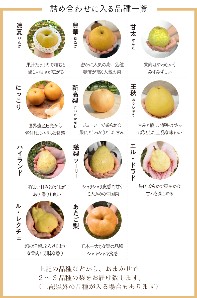 梨品種一覧