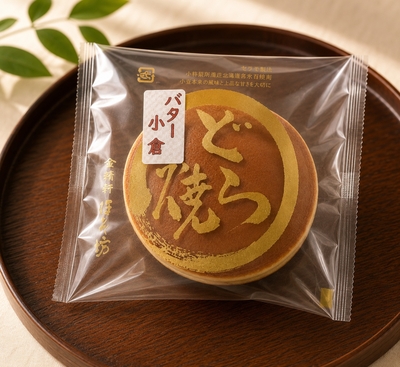 どら焼き　バター小倉