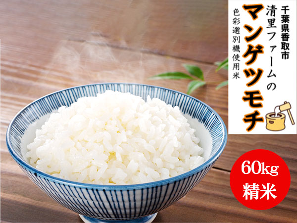 令和三年産 餅米 マンゲツモチ 玄米 30キロ