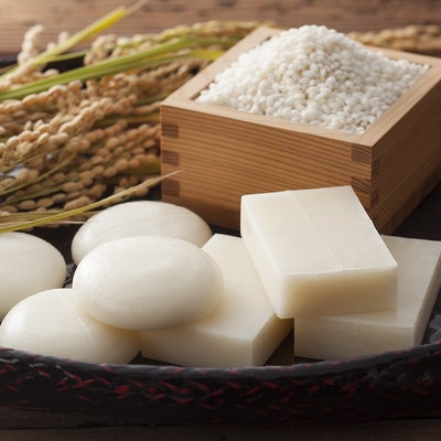 雛人形の角餅 雛人形の角餅