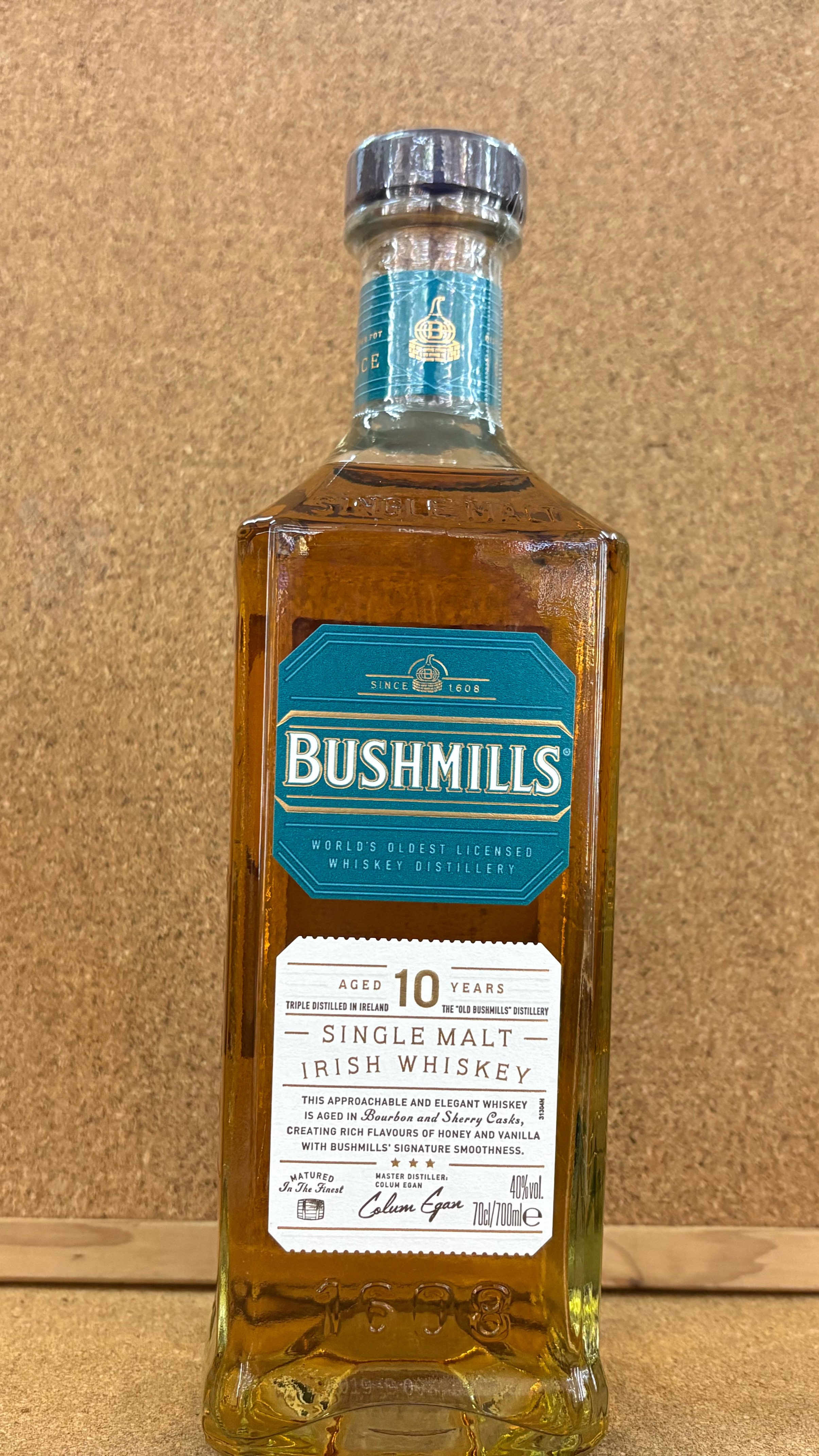 ブッシュミルズ シングルモルト 10年 40度 700ml | 花田屋酒店