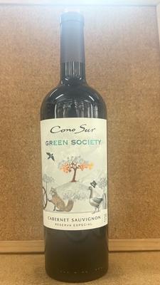 コノスル グリーンソサエティ カベルネ・ソーヴィニヨン　2021　13,5度　750ml