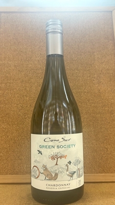 コノスル グリーンソサエティ  シャルドネ　2022　13度　750ml