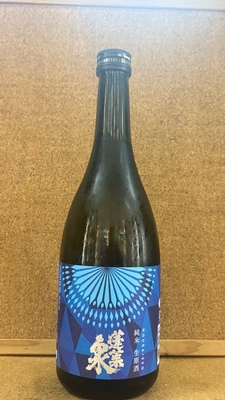 蓬莱泉　純米　生原酒　19度　720ml・1,8L