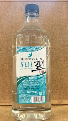 サントリージン　翠(SUI)　40度　1,8L