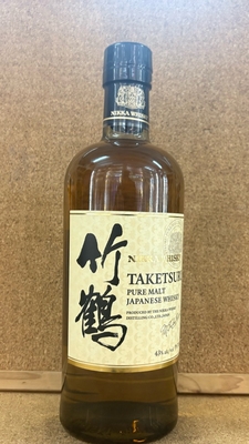 ニッカ　竹鶴　ピュアモルト　43度　700ml