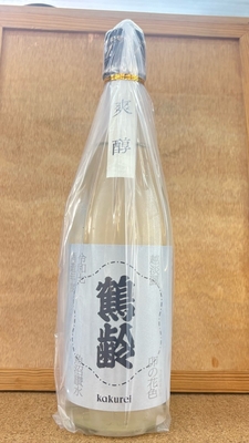 鶴齢　爽醇　卯の花色　14度　720ml・1,8L