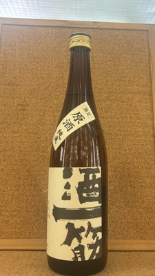 酒一筋　純米　原酒　17度　720ml・1,8L