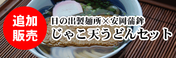 じゃこ天うどんセット