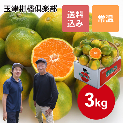 3ｋｇ　極早生みかん【10月上旬からの発送】