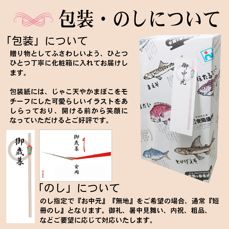 包装・のしについて