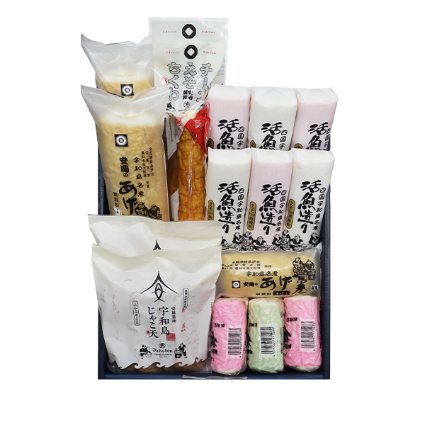 虹「詰合せ」 | 安岡蒲鉾じゃこ天かまぼこ