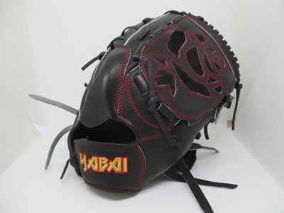 硬式(軟式・ソフト可能) 投手101-1200 ブラック 高校野球可能 YABAI 