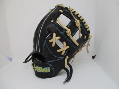 硬式(軟式・ソフト可能) 少年275 ブラック&times;ブロンドレース 高校野球可能 YABAI