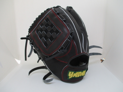 硬式(軟式・ソフト可能) オール IF2-1200 左投げ ブラック 高校野球可能 YABAI 