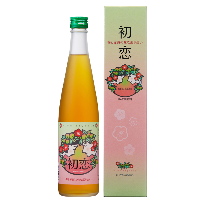 梅 赤酒リキュール 初恋 500ml | 千代の園ウェブショップ
