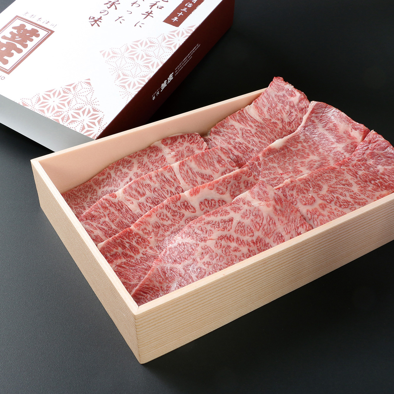黒毛和牛 焼肉用ロース 500g 笠庄 オンライン