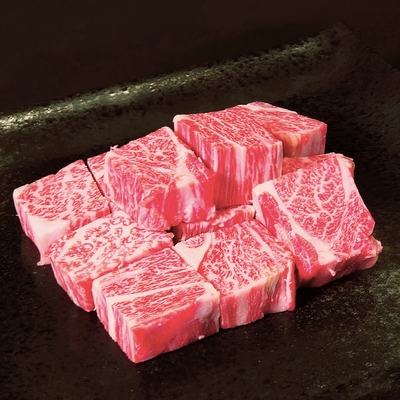 黒毛和牛　サイコロステーキ　500g　