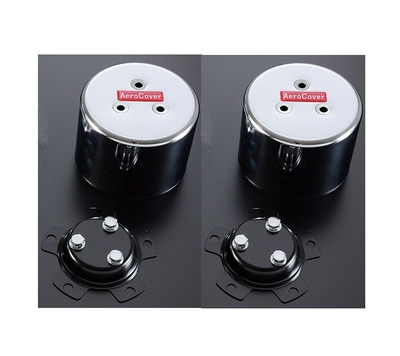 ４ｔリヤ用エアロカバー　１７．５インチ6穴