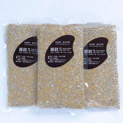 雑穀5　300ｇ「3個」まとめ買い