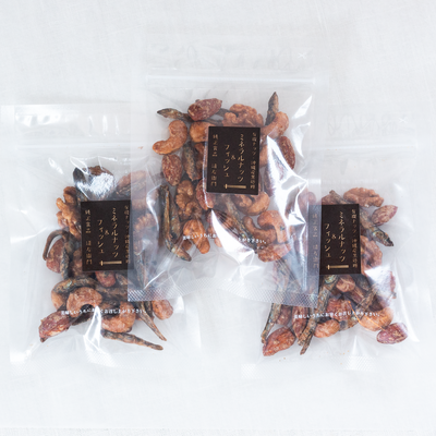 ミネラルナッツ＆フィッシュ「3個」セット