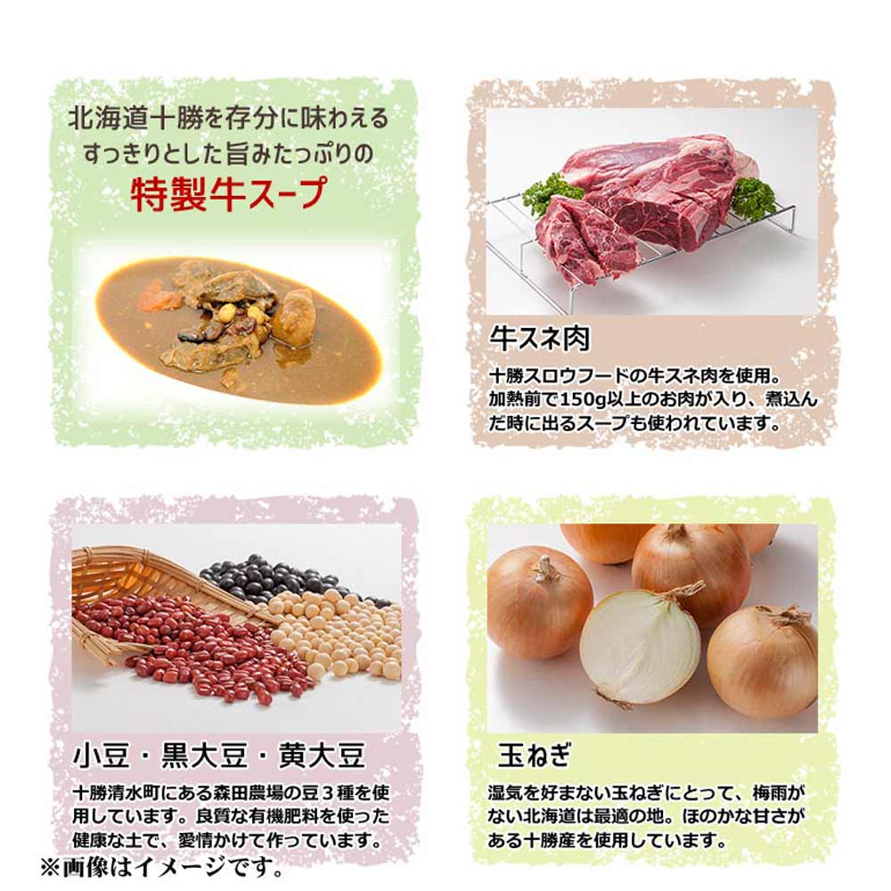 清水町 十勝スロウフード 道産牛スネ肉がゴロッと入ったコクと旨みのスープカリー 藤丸オンラインストア