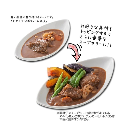 清水町 十勝スロウフード 道産牛スネ肉がゴロッと入ったコクと旨みのスープカリー 藤丸オンラインストア