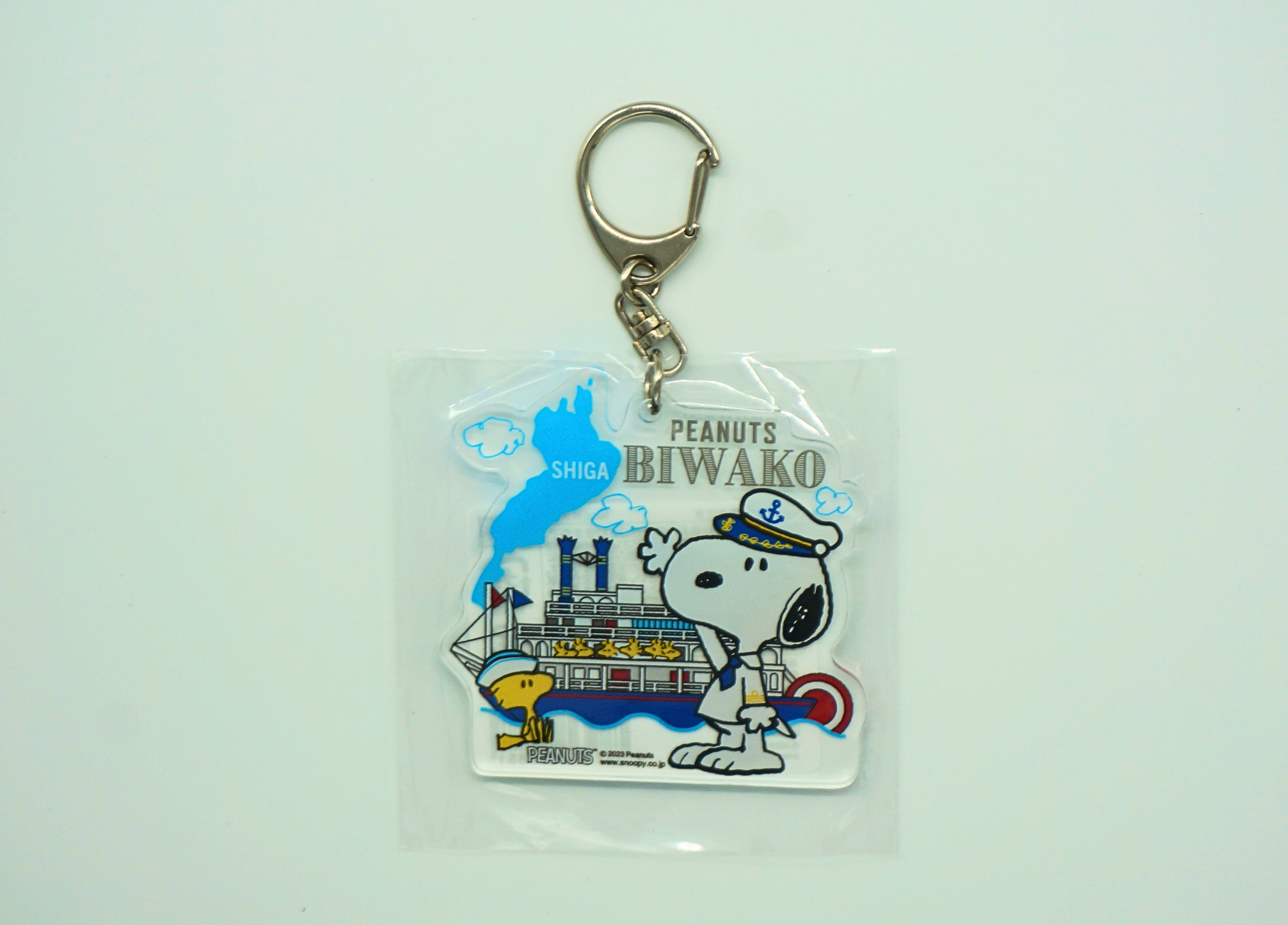 琵琶湖汽船限定販売！＞スヌーピーコラボアクリルキーホルダー