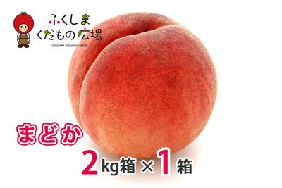 まどか 2Kg箱（6～8個）×1箱（8月上旬より収穫）