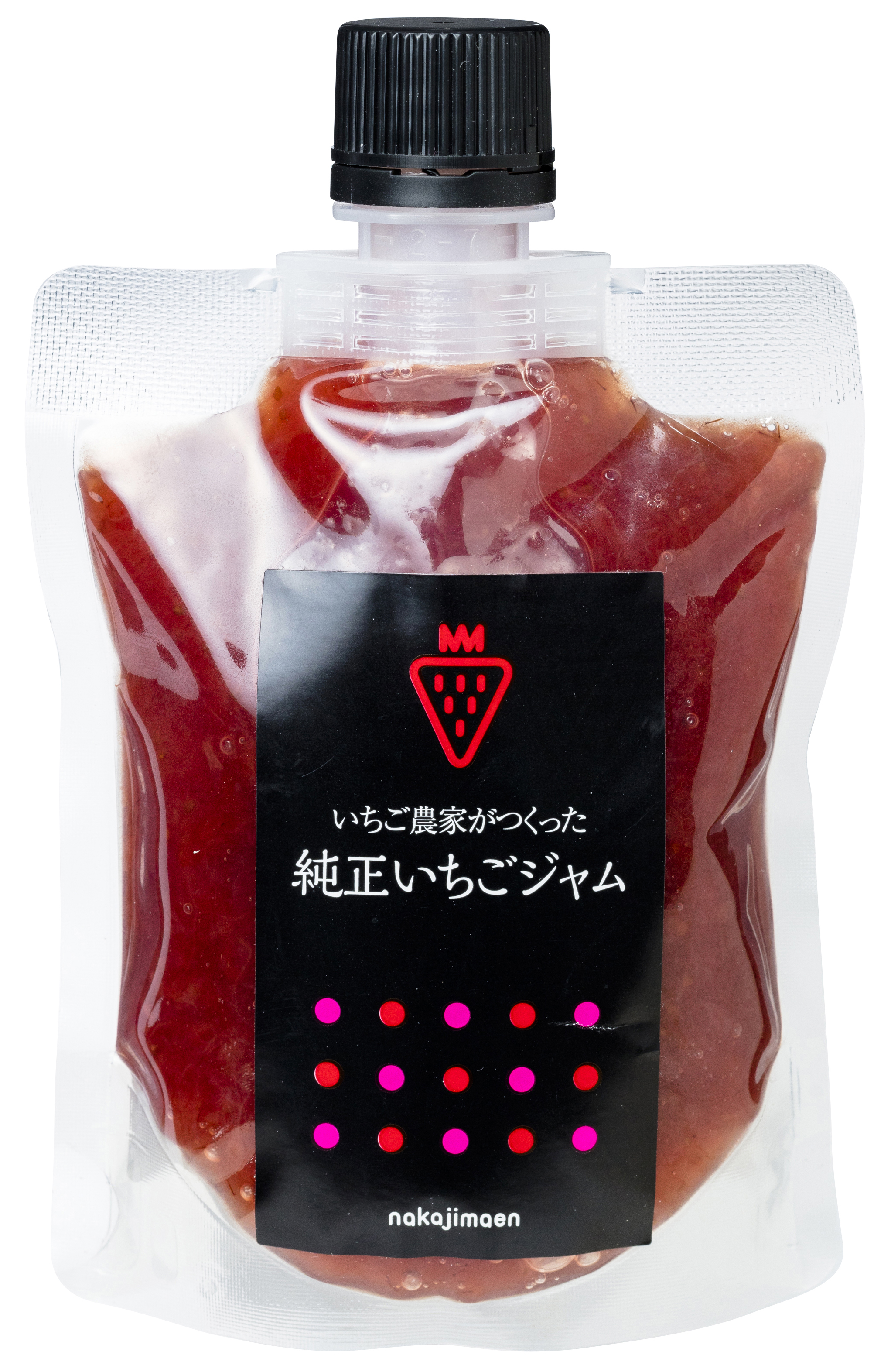 なかじま園｜苺ジャム チューブ 170g | なかじま園