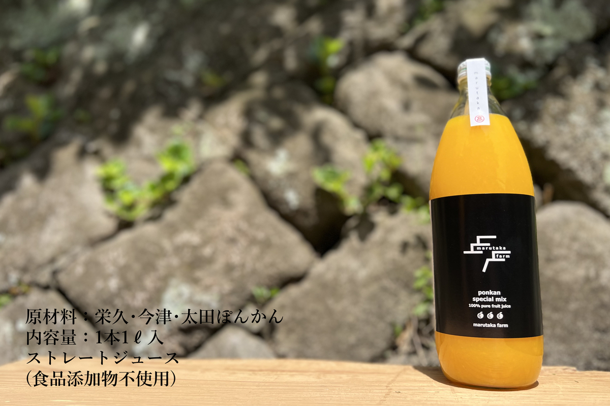 ポンカン　100%ストレートジュース 10FACTORY（食品） 10FACTORY ポンカン 無添加 果汁100