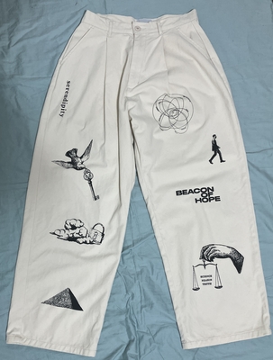 REVIVER アイボリーチノパンツ