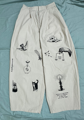 REVIVER コクーンタックボリュームパンツ