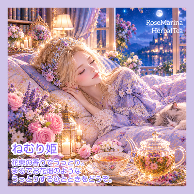 【ねむり姫】RoseMarina Herbal Tea