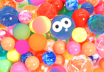 ハッピー スーパーボール 100個 アソートパック